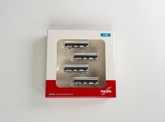 Airport bus set of 4 pcs;  1:500