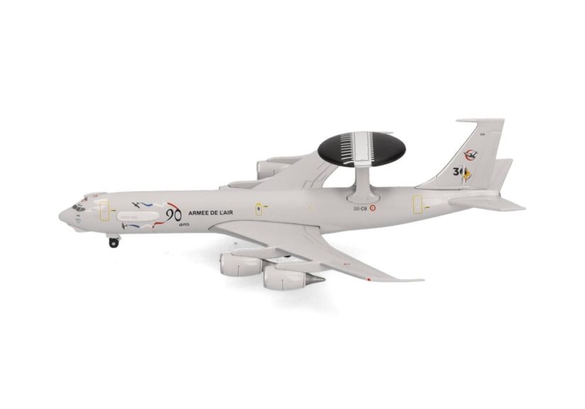 Boeing E-3F AWACS Sentry French Air Force 36-CB "90th Anniversary" livery;  1:500