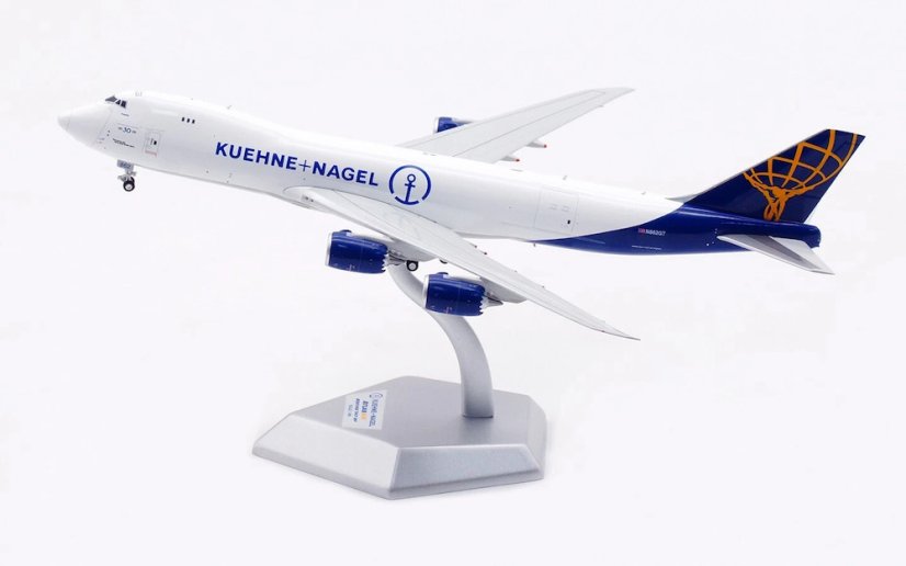 Boeing 747-8F Atlas Air/Kuehne + Nagel N862GT;  1:400