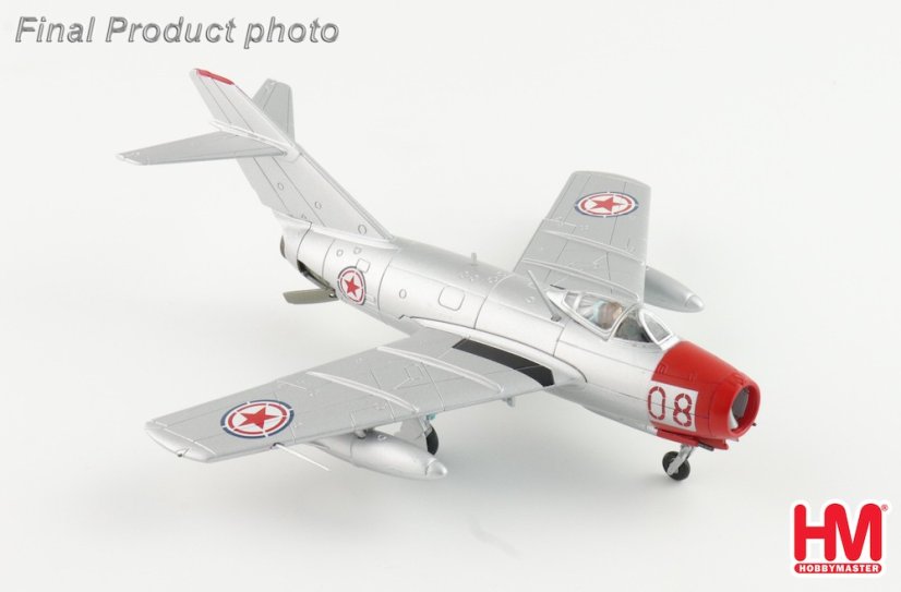 MIG-15bis Red 08, Chinese People's Volunteers Air Force, 1950s;  1:72