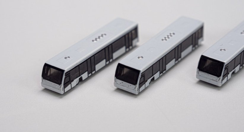 Set letištních autobusů 4 ks;  1:500