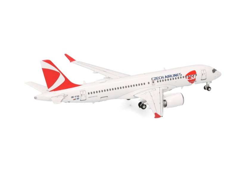 Airbus A220-300 ČSA Czech Airlines OK-FYD;  1:400