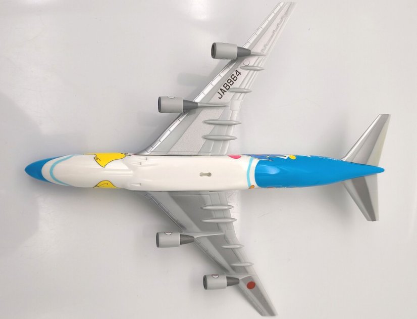 Boeing 747-400D ANA All Nippon JA8964 "Pokemon Jet" livery;  1:250