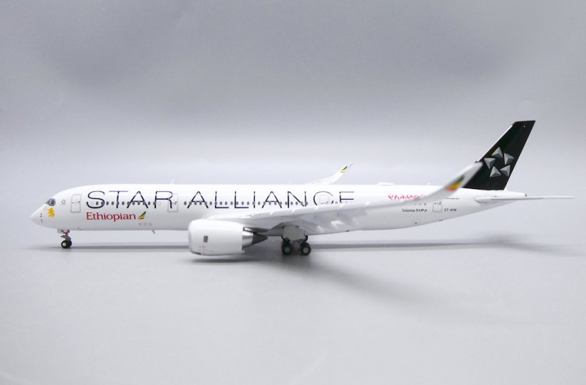 jc wings lh4275a airbus a350 900 ethiopian airlines et ayn star alliance livery flaps down 7