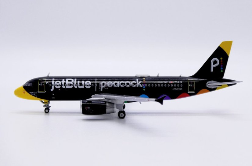 Airbus A320 JetBlue N706JB "peacook" livery;  1:400
