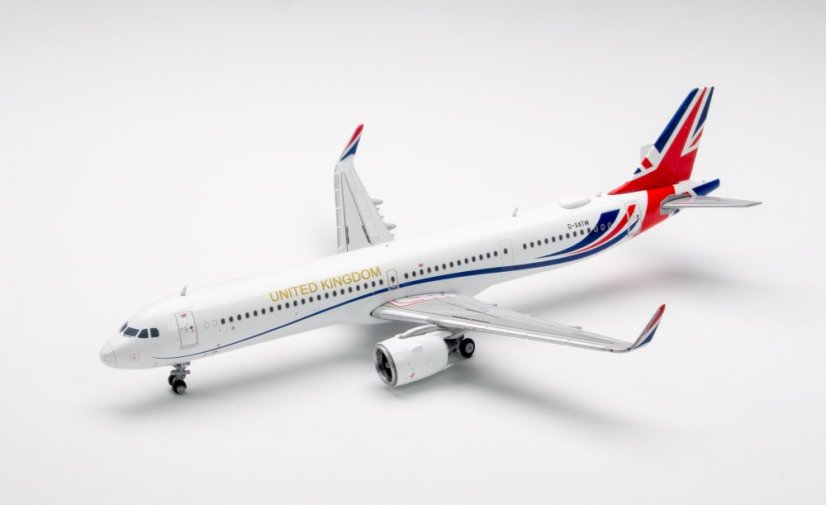 Airbus A321neo RAF Royal Air Force United Kingdom G-XATW;  1:400