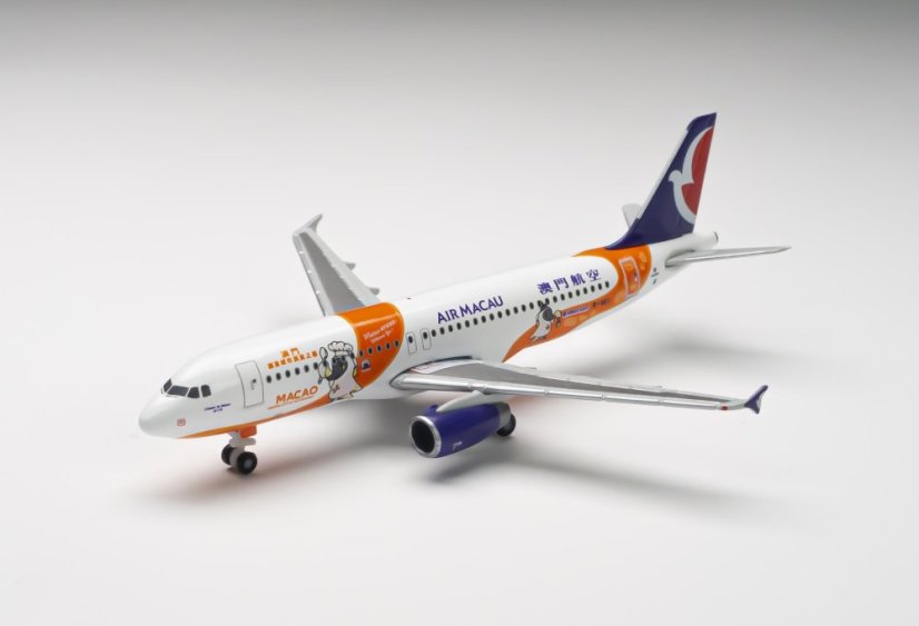 Airbus A320 Air Macau B-MCI "City of Macau" livery;  1:500