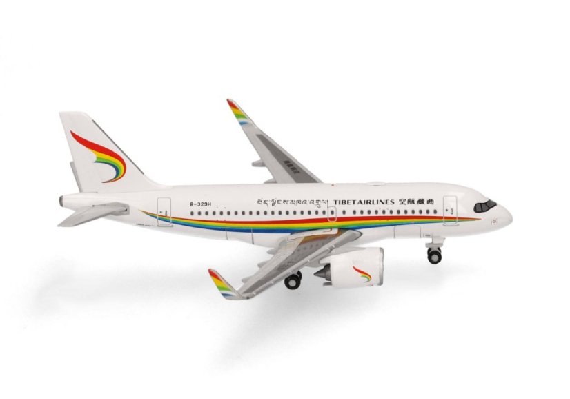 Airbus A319neo Tibet Airlines B-329H;  1:500
