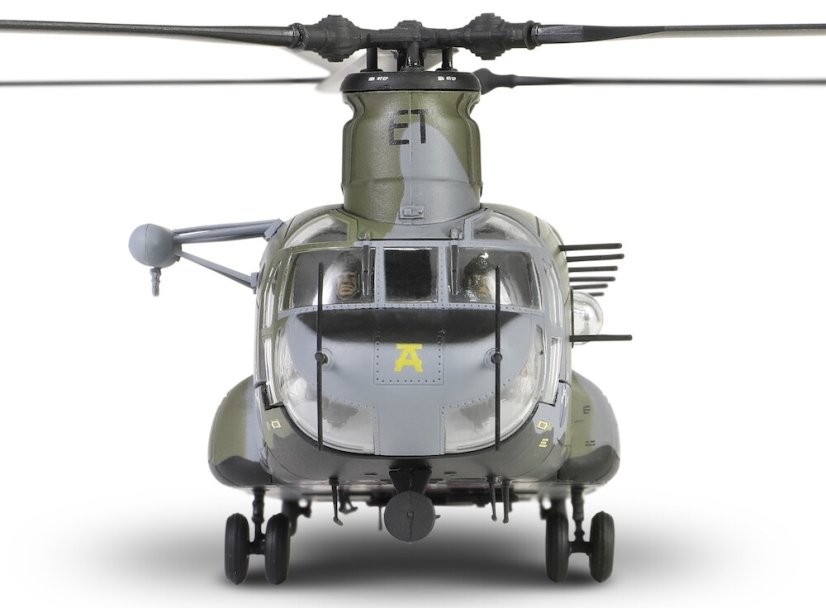 Boeing CH MK1 Chinook RAF Royal Air Force ZA711 No.7 Squadron, Task Force Libanon 1984;  1:72
