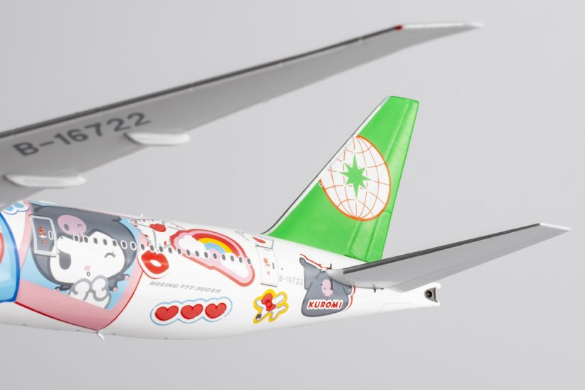 Boeing 777-300ER EVA Air B-16722 "Hello Kitty" livery;  1:400