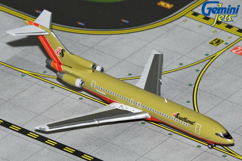 GJSWA2216 Boeing 727 200 Southwest Airlines N406BN