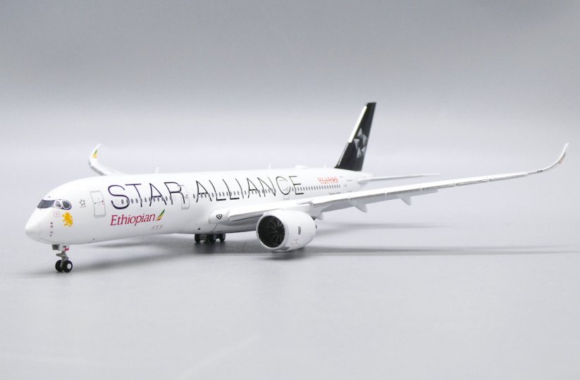 jc wings lh4275a airbus a350 900 ethiopian airlines et ayn star alliance livery flaps down 5