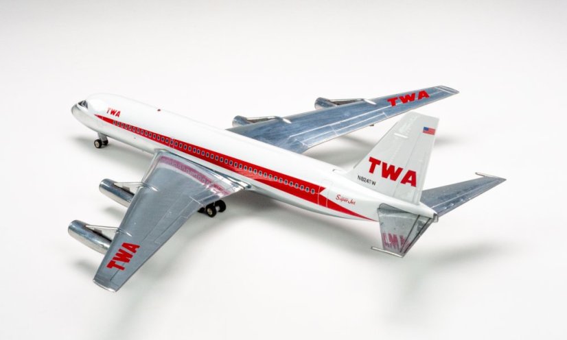 Convair CV-880 TWA Trans World Airlines N824TW;  1:200