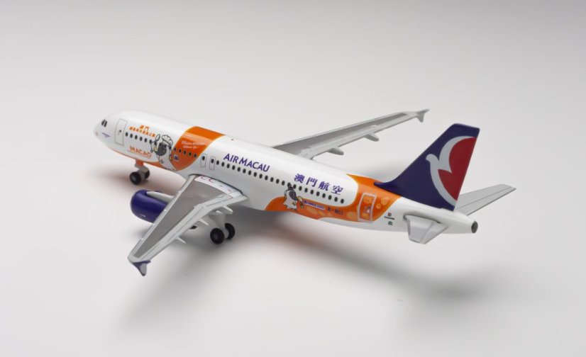Airbus A320 Air Macau B-MCI "City of Macau" livery;  1:500
