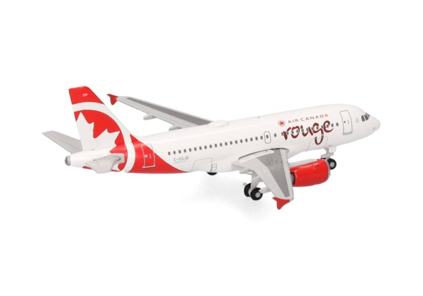 Airbus A319 Air Canada Rouge C-GSJB;  1:500
