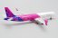 Airbus A321neo Wizz Air A6-WZA "Abu Dhabi" livery;  1:400