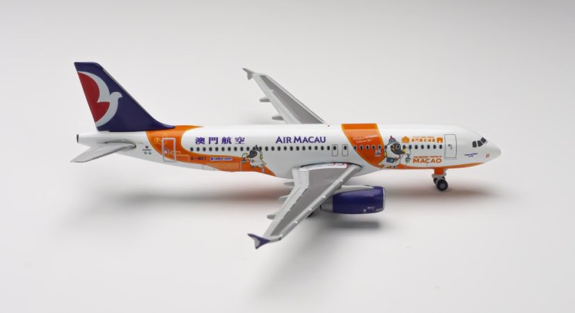 Airbus A320 Air Macau B-MCI "City of Macau" livery;  1:500