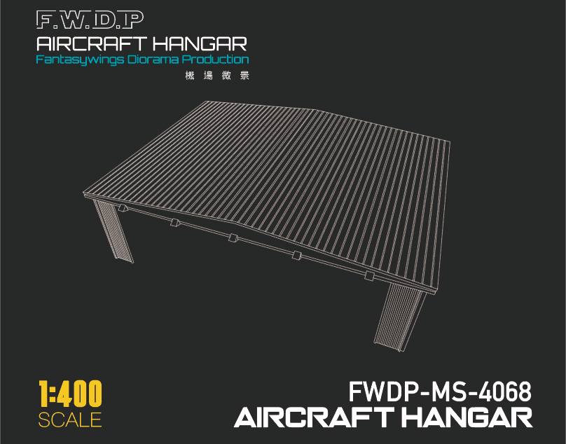 Aircraft hangar Fantasywings DIorama 1 400 FWDP MS 4068