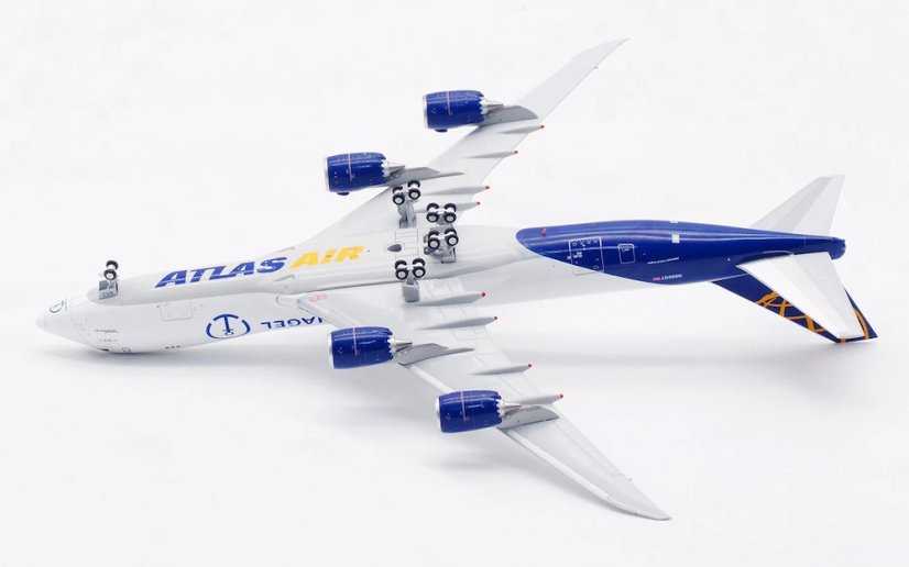 Boeing 747-8F Atlas Air/Kuehne + Nagel N862GT;  1:400
