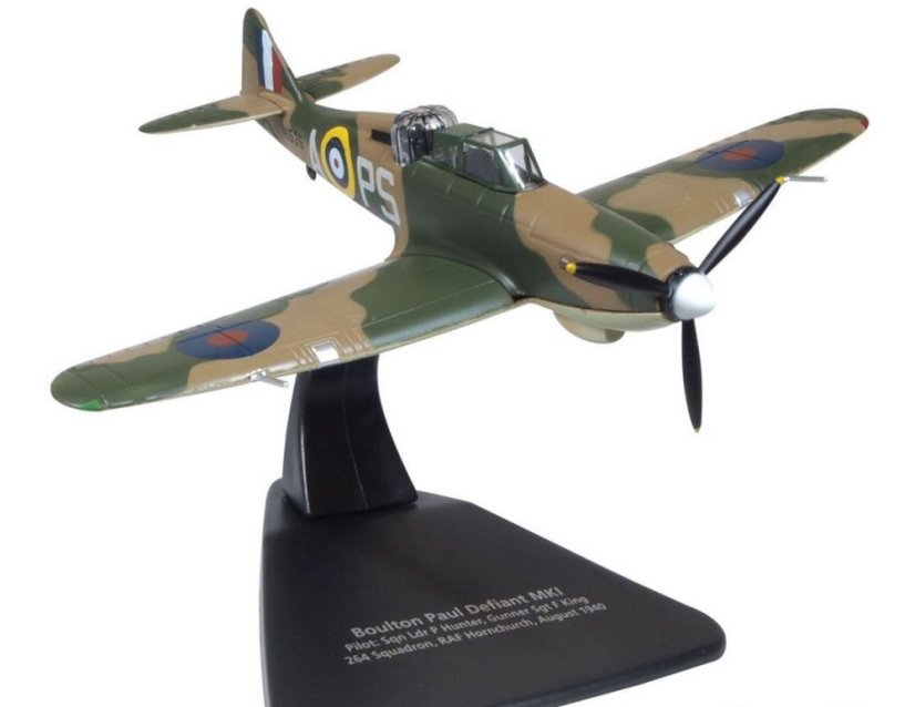 Boulton Paul Defiant Mkl RAF Royal Air Force Hornchurch 1940;  1:72