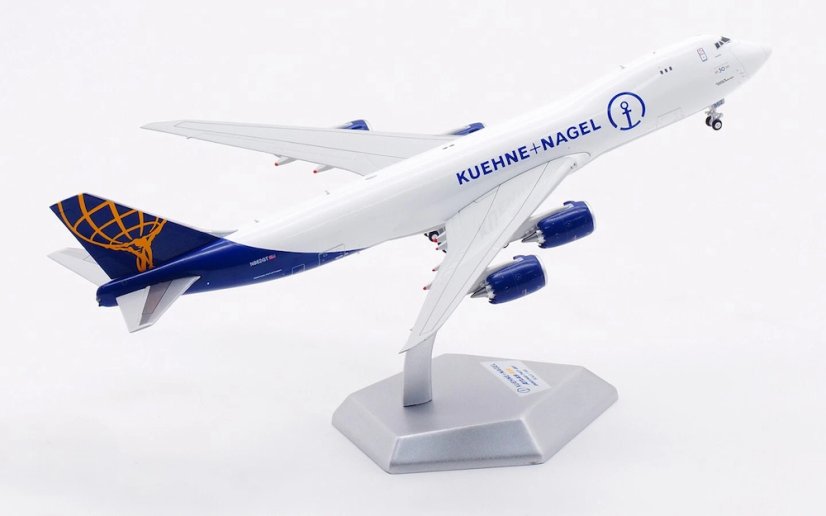 Boeing 747-8F Atlas Air/Kuehne + Nagel N862GT;  1:400