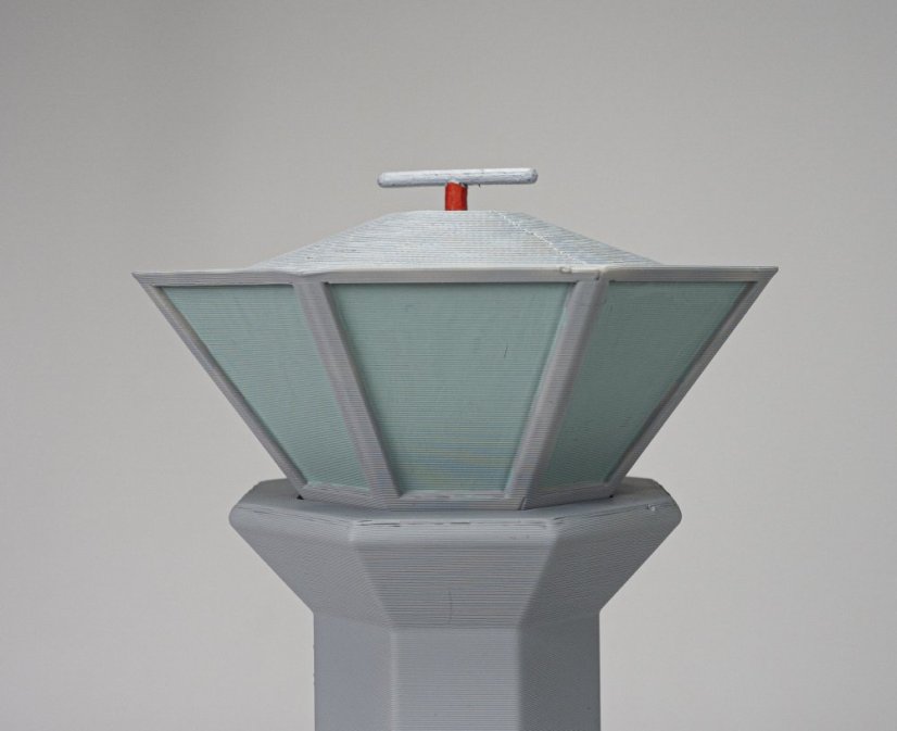 ATC tower;  1:200