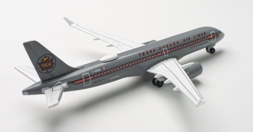 Airbus A220-300 Air Canada C-GNBN retro "Trans Canada Air Lines";  1:500