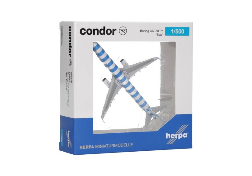 Boeing 757-300 Condor D-ABOI "Sea" livery;  1:500