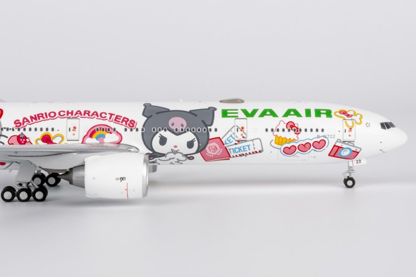 Boeing 777-300ER EVA Air B-16722 "Hello Kitty" livery;  1:400