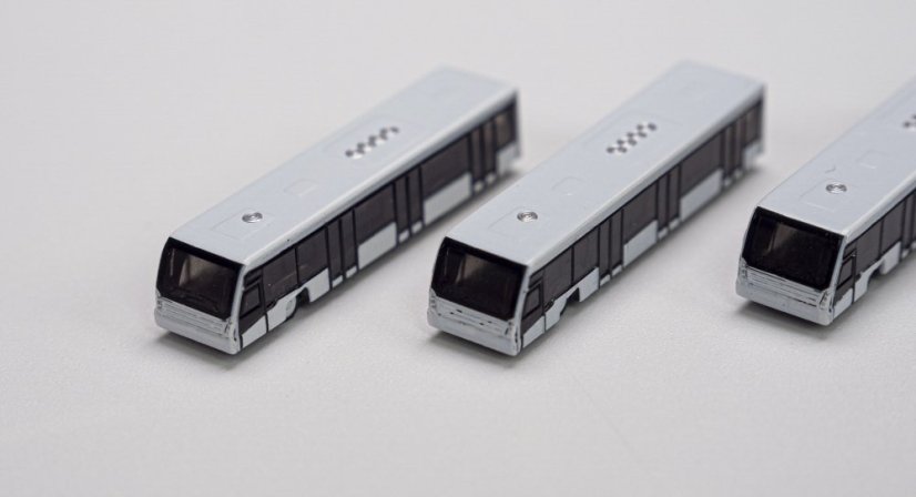 Airport bus set of 4 pcs;  1:500