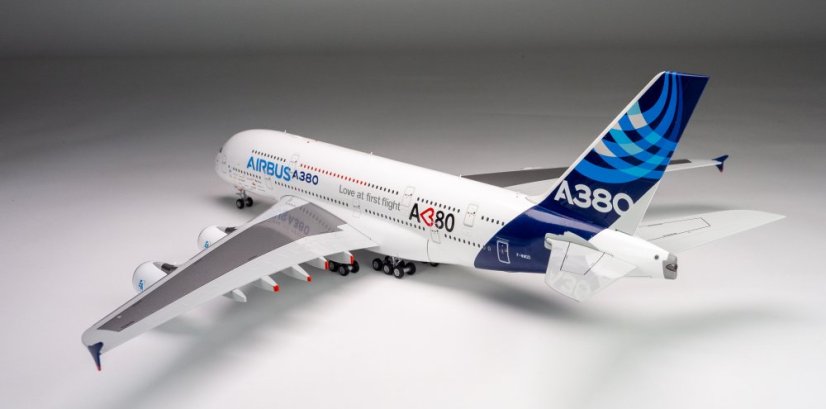 Airbus A380 House Color "Love at First Flight A380" F-WWDD;  1:200