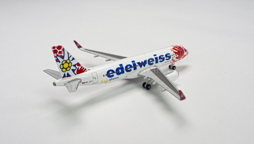 Airbus A320 Edelweiss "Help Alliance" livery HB-JLT;  1:500