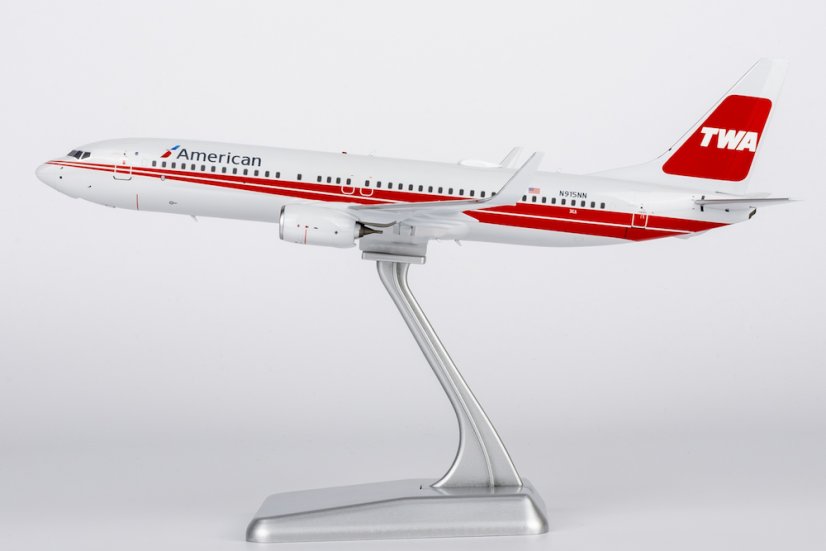 Boeing 737-800 American Airlines N915NN "TWA retro" livery;  1:200