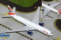 GJBAW2117F Boeing 777 200ER British Airways G YMMS flaps down