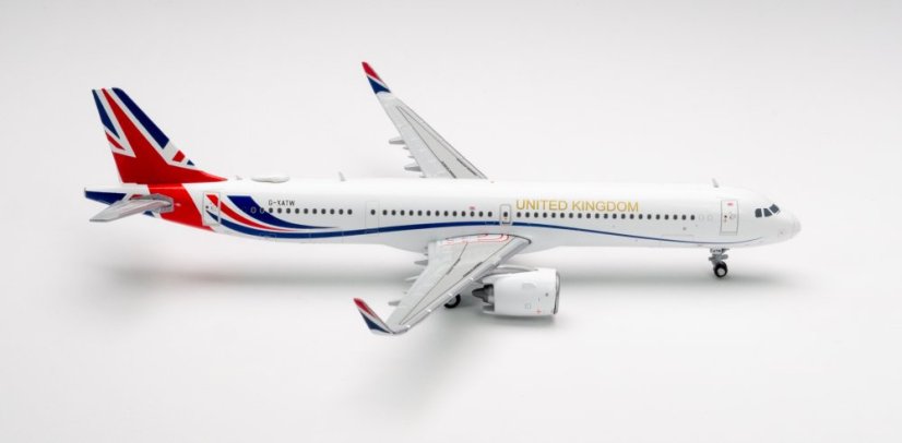 Airbus A321neo RAF Royal Air Force United Kingdom G-XATW;  1:400