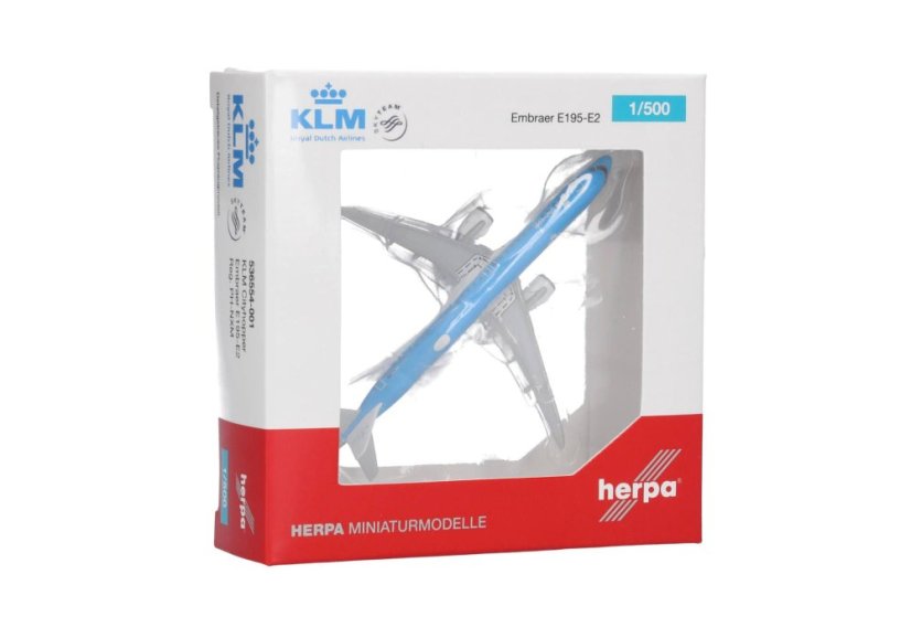 Embraer E195-E2 KLM Cityhopper PH-NXM;  1:500