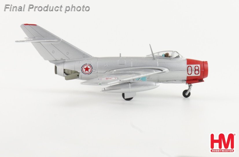 MIG-15bis Red 08, Chinese People's Volunteers Air Force, 1950s;  1:72
