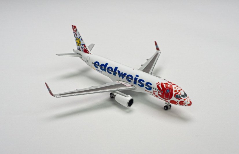 Airbus A320 Edelweiss "Help Alliance" livery HB-JLT;  1:500