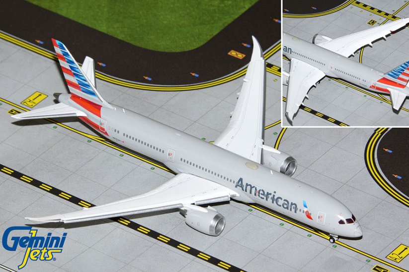 GJAAL2088F Boeing 787 9 Dreamliner American Airlines N835AN Flaps Down