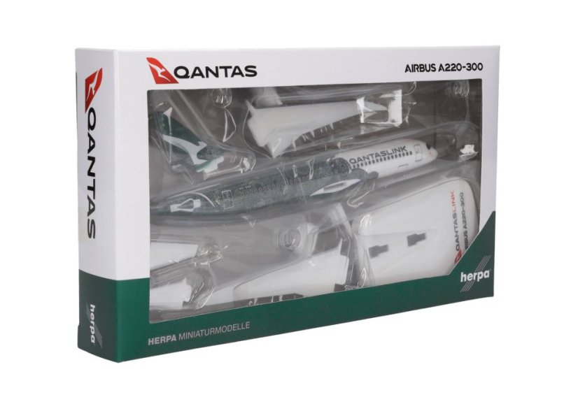 Airbus A220-300 QantasLink VH-X4A "Flying Art Series / Minyma Kutjara Tjukurpa" livery;  1:200