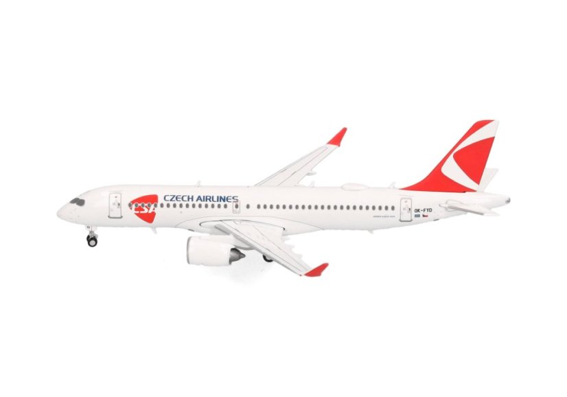 Airbus A220-300 ČSA Czech Airlines OK-FYD;  1:400