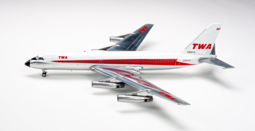 Convair CV-880 TWA Trans World Airlines N824TW;  1:200
