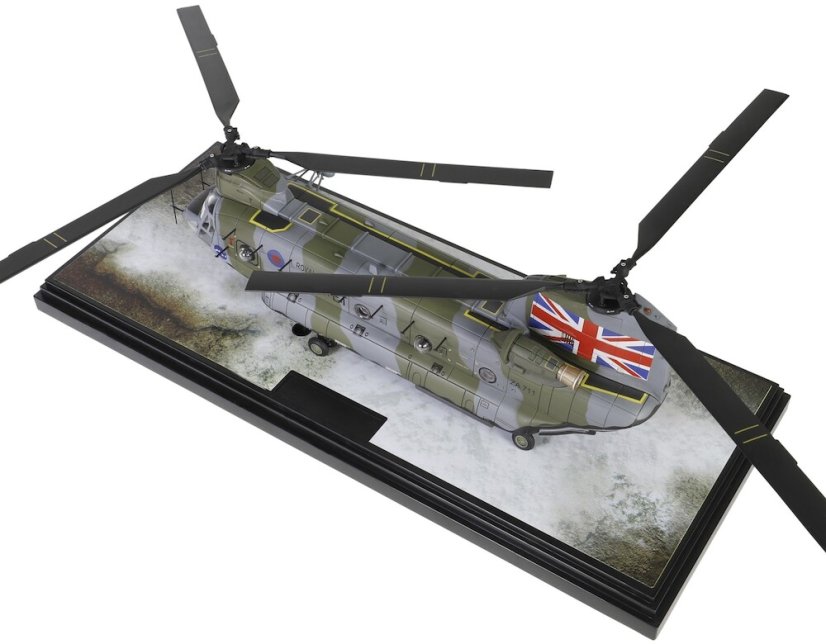 Boeing CH MK1 Chinook RAF Royal Air Force ZA711 No.7 Squadron, Task Force Libanon 1984;  1:72