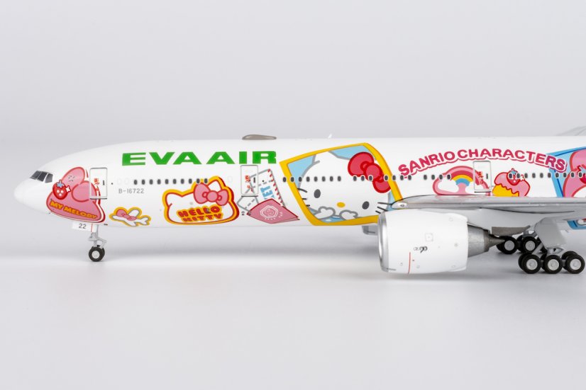 Boeing 777-300ER EVA Air B-16722 "Hello Kitty" livery;  1:400