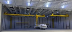 Aircraft hangar Fantasywings DIorama 1 400 FWDP MS 4068 5